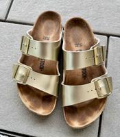 Birkenstock Damen Sandalen Arizona Gold 39 Bayern - Waldkraiburg Vorschau