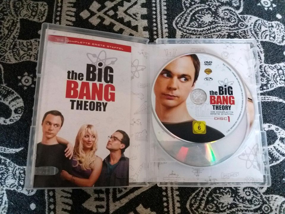3 DVDs The Big Bang Theory, Staffel 1+2+3, wie neu in Jena
