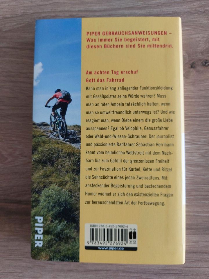 Buch,  Gebrauchsanweisung fürs Fahrrad fahren, Geschenk, Witzig in Bayreuth