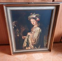 Rembrandt Flora Kunstdruck gerahmt Thüringen - Wutha-Farnroda Vorschau