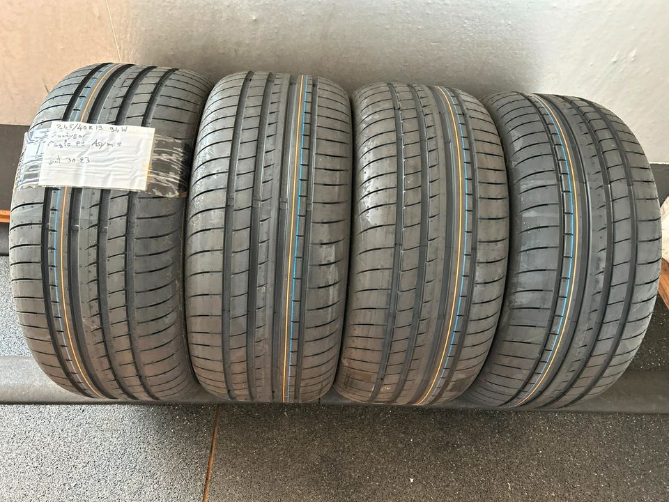 4x Sommerreifen Goodyear Asym5 245/40 R19 94W XL inkl. Montage in Burgwald