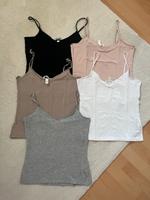 H&M 5er Pack Trägertops Größe M Basics V-Ausschnitt Baden-Württemberg - Kirchheim unter Teck Vorschau