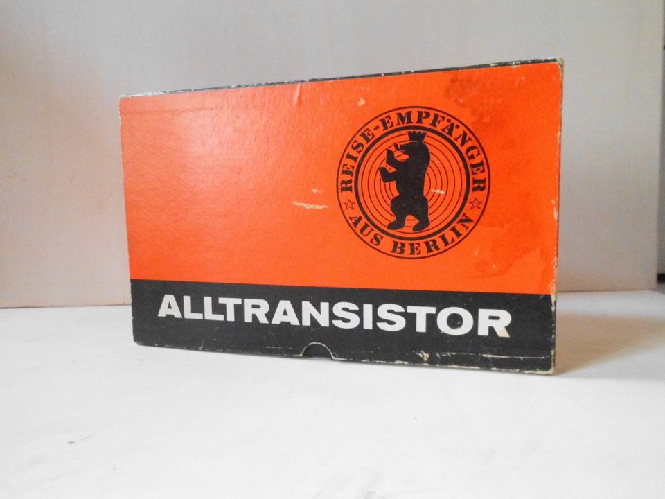 Alltransistor VEB Stern-Radio Stern 111 OVP leer DDR GDR in Silberstedt