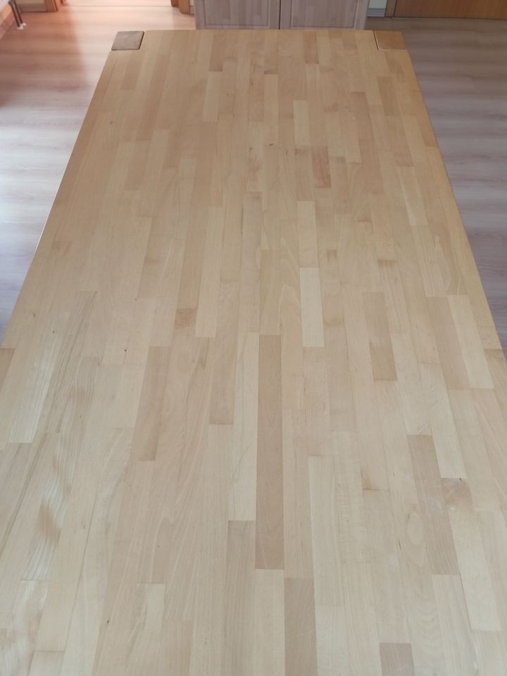 Esstisch Tisch Massivholz Buche robust und stabil 180 x 90 x 75cm in Burgkunstadt