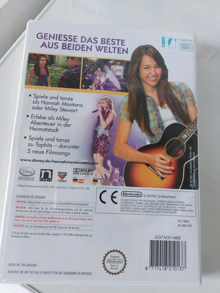 Hannah Montana wii spiel in Bergheim