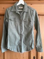 Hollister Hemd Überhemd oliv Army Style Gr. XS Used Look Hamburg - Harburg Vorschau