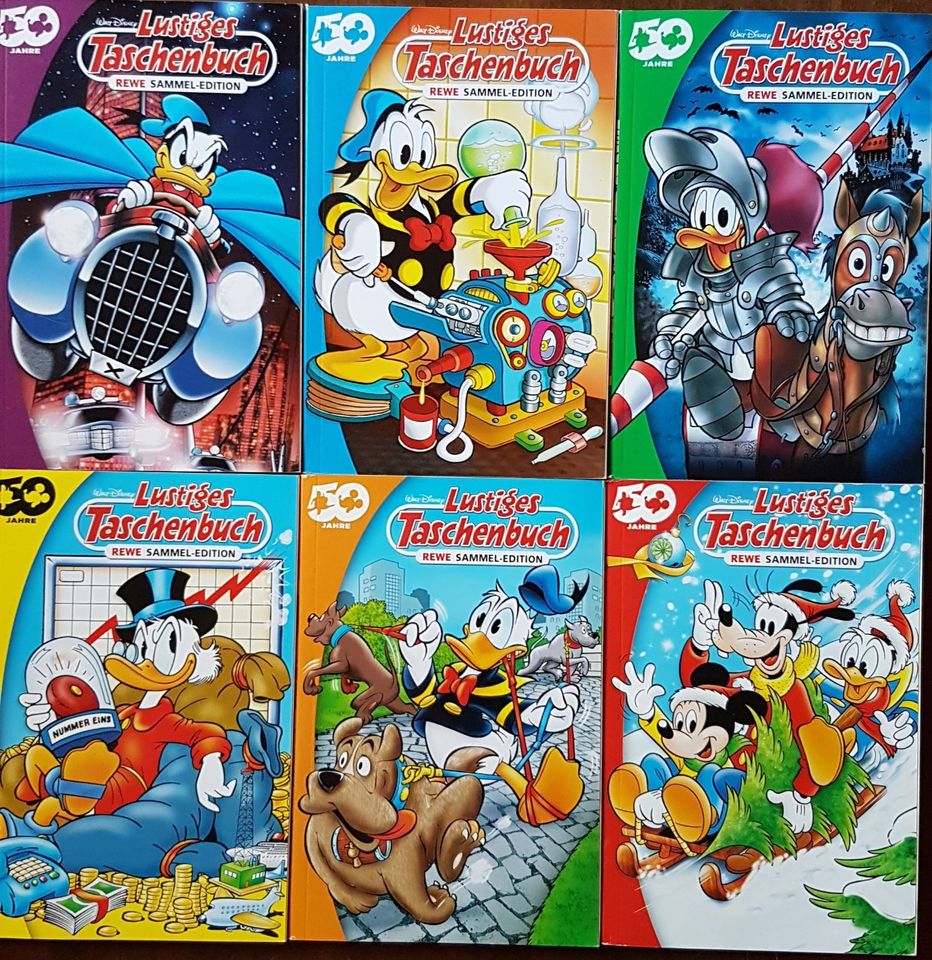 Walt Disney Lustiges Taschenbuch REWE Sammel-Edition 50 Jahre in Oberhausen