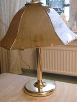 Messing- Tischlampe mit 6 Glassegmente zu je 22cm Nordrhein-Westfalen - Sankt Augustin Vorschau