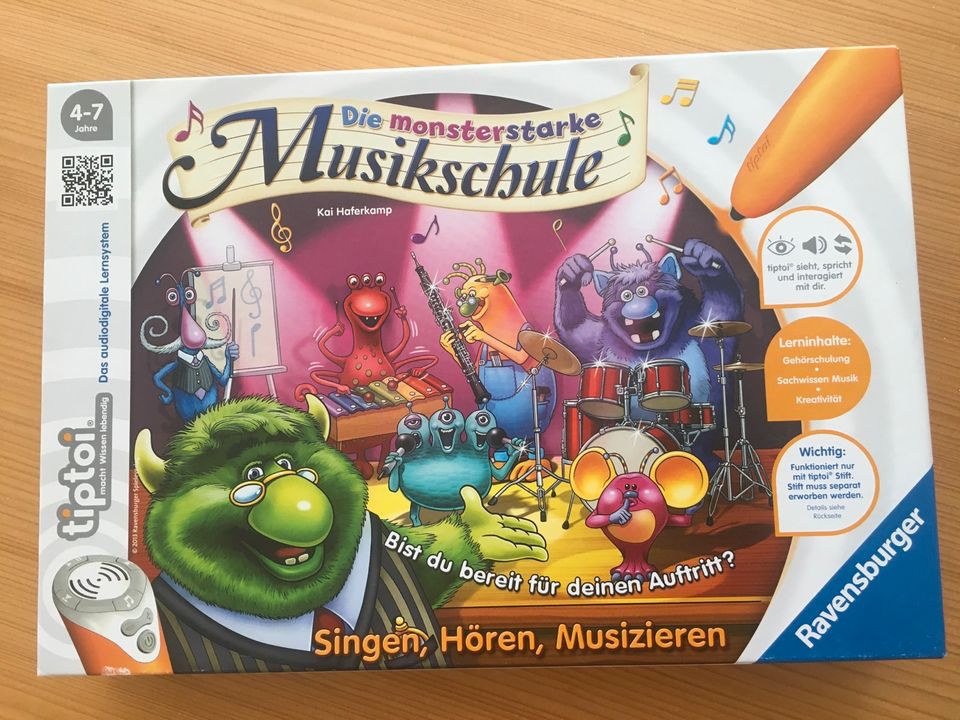 Ravensburger Tiptoi Die monsterstarke Musikschule in Sommerhausen Main