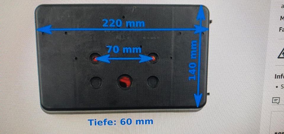 2 Radex 5800 Anhänger Rückleuchten Beleuchtung Caravan in Michelstadt