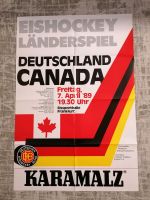 Eishockey Deutschland Kanada 1989 Plakat Frankfurt Baden-Württemberg - Leimen Vorschau