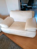 ZU VERSCHENKEN! Couch Garnitur 3-2-1  Cremefarben Leder Essen - Essen-West Vorschau