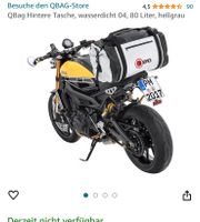 QBag Hintere Motorradtasche - 80L Wasserdicht Baden-Württemberg - Merdingen Vorschau
