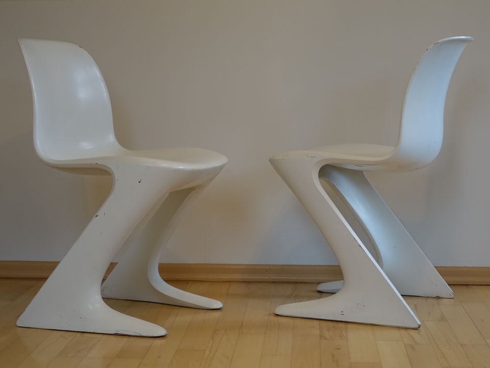 2x Z-Stühle von Ernst Moeckl DDR Design > Hockender Mann Känguru in Berlin