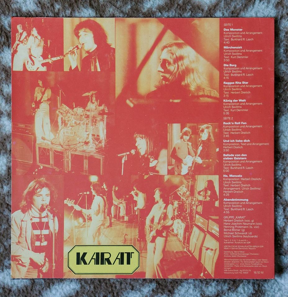 KARAT  ▪︎  KARAT  (VINYL - LP, ALBUM) in Halle