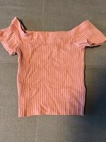 Crop Top - ripped Top H&M in Rosa XS Hessen - Hungen Vorschau