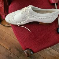 Schuhe Herren Lederschuh retro vintage Nordrhein-Westfalen - Willich Vorschau
