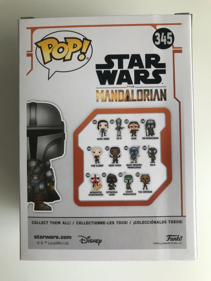 Funko Pop Mandalorian #345 First Edition Full Armor Star Wars in München