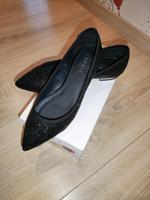 Pumps, Absatzschuhe, Glitzer, Goldkette, Ballerinas Sachsen-Anhalt - Magdeburg Vorschau