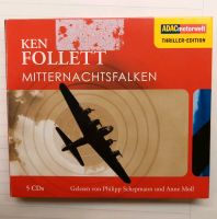 Hörbuch Ken Follett, Mitternachtsfalken, 5 CDs Niedersachsen - Gleichen Vorschau