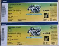 2 Karten SAP-Arena Mannheim- SCHLAGERNACHT DES  JAHRES 16.03. Rheinland-Pfalz - Ludwigshafen Vorschau