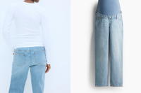 5-Pocket-Schwangerschafts-Jeans aus Baumwolldenim ,Gr.XL Sachsen-Anhalt - Südharz Vorschau