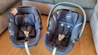 CYBEX ATON 5 Babyschale Navy/Moonlight Blue + Base 2-Fix, ISOFIX Rheinland-Pfalz - Asbach Vorschau