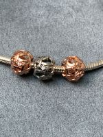 Charm Rosegold Pandora geeignet 925 Silber Bead Strass Rosa Bayern - Regenstauf Vorschau