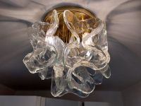 KALMAR "Catena" Deckenlampe - Eisglas - Gold/Messing - Vintage Münster (Westfalen) - Hiltrup Vorschau