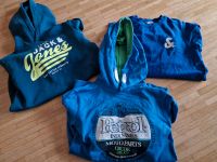 Hoodie Pulli Kapuzenpulli Gr 164 Jack & Jones Petrol Nordrhein-Westfalen - Haltern am See Vorschau