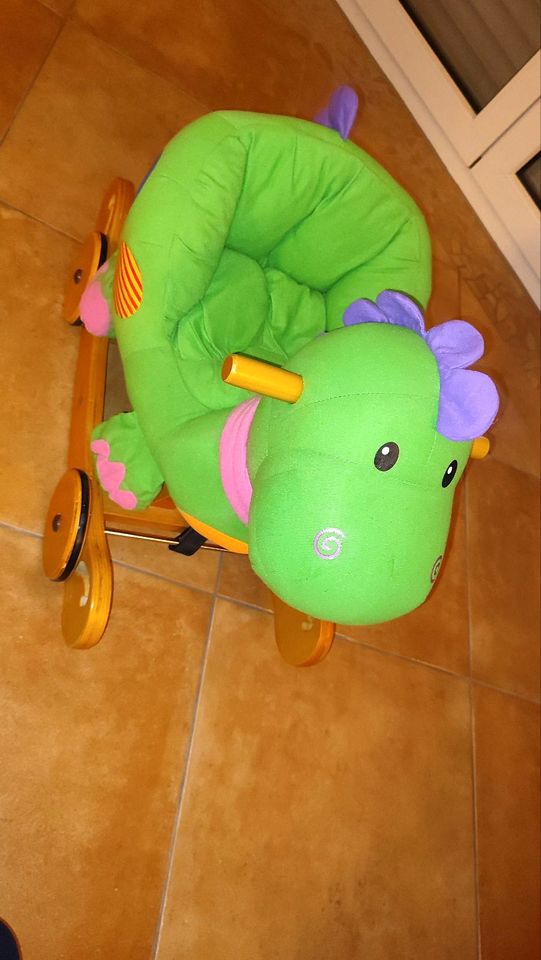 Labebe Schaukeltier Schaukelpferd Dino Drache Dinosaurier in Stolberg (Rhld)