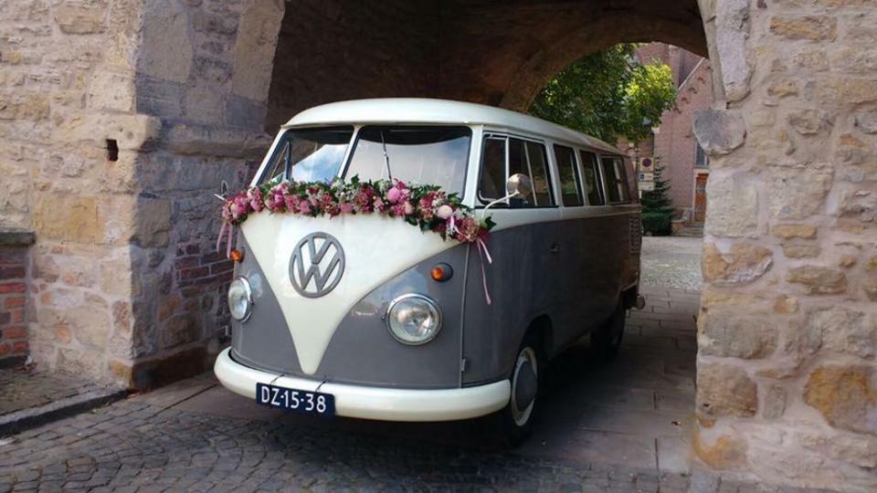 Bus Mieten Oldtimer VW T1 Dunkel Grau alte Bulli T1 Hochzeitsauto in Oberhausen