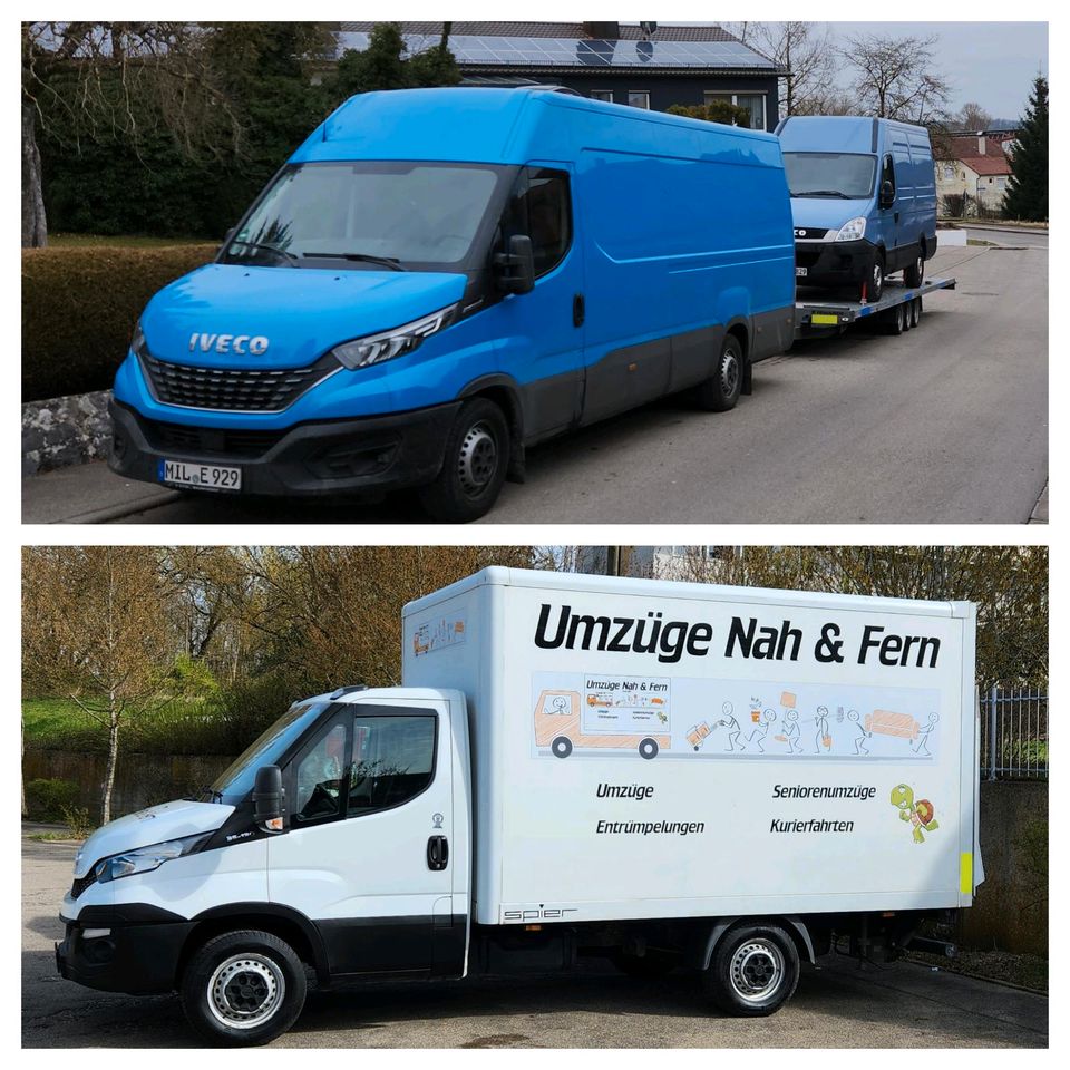 MIETEN ABSCHLEPPER MIT AHK 3,5 T / TRANSPORTER SPRINTER IVECO DUCATO ABSCHLEPPWAGEN in Fremdingen