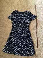 Vero moda Kleid Größe M 38 blau Punkte Hessen - Rotenburg Vorschau