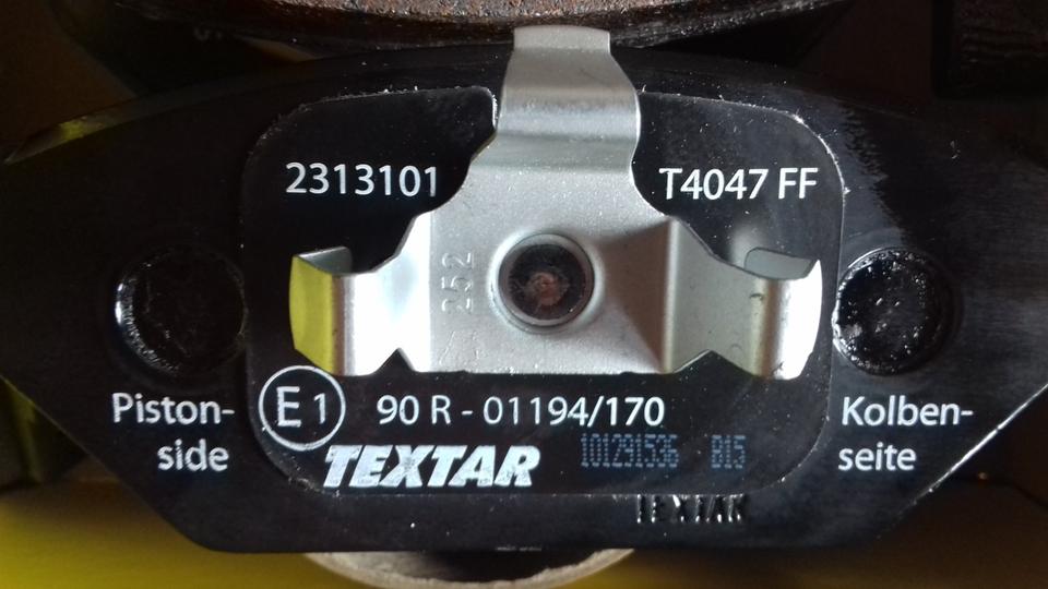 Bremsklötze vorne für Audi A3 8l, 1,8l, Bj. 2001, 125 PS neu in Furth im Wald