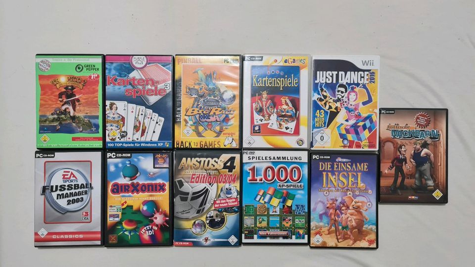 DVDs OVP und gebraucht-Pc-Spiele in Arnstein