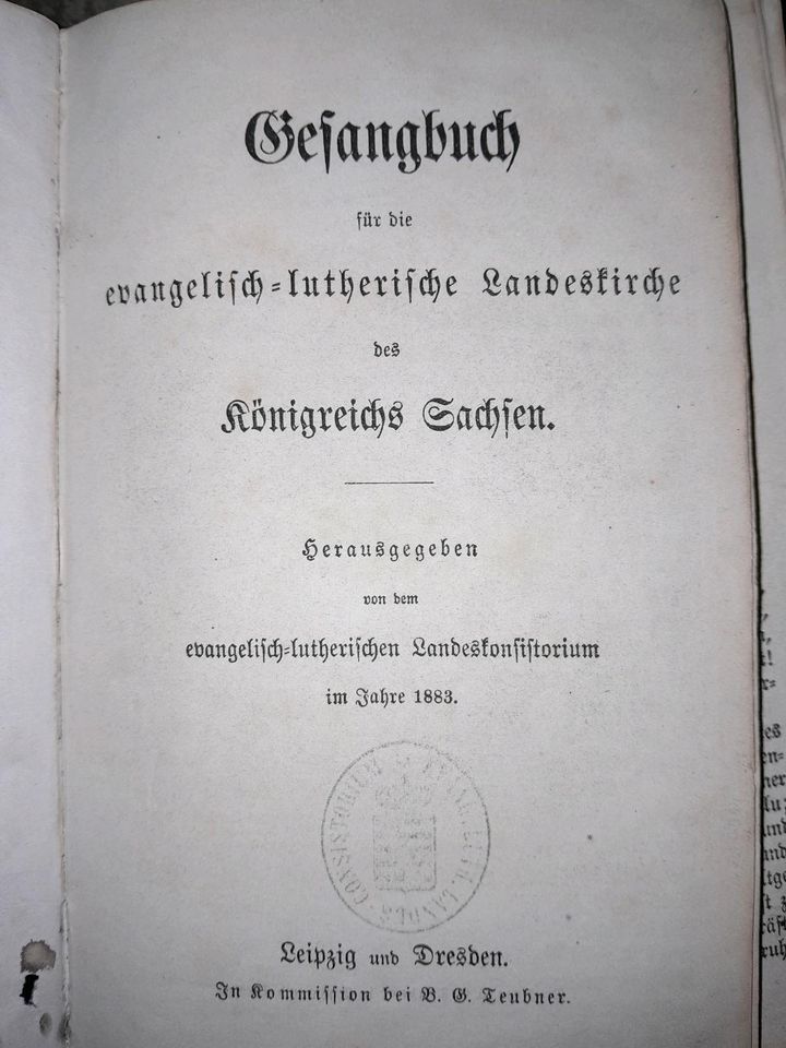 Bibel 1883 in Metzingen