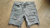 Bershka Jeans Shorts / Hose, grau used, Gr. 44 (W34), neuw. Kr. Dachau - Dachau Vorschau