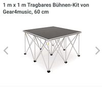 1 m x 1 m Tragbare Bühne, 60 cm hoch Leipzig - Eutritzsch Vorschau