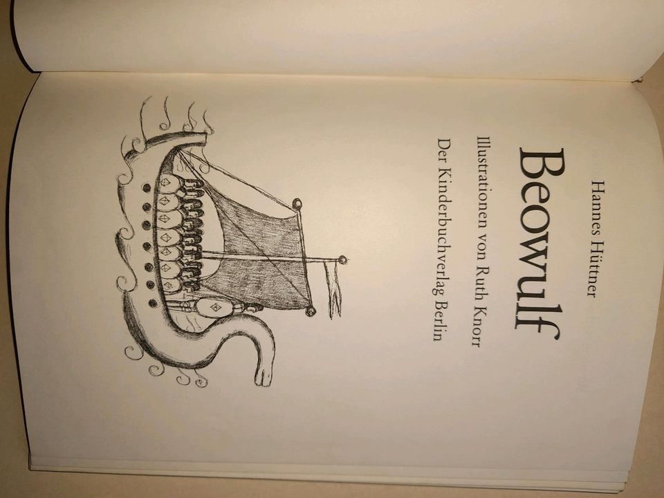 "BEOWULF" / Hannes Hüttner/ DDR Kinderbuchverlag in Worbis