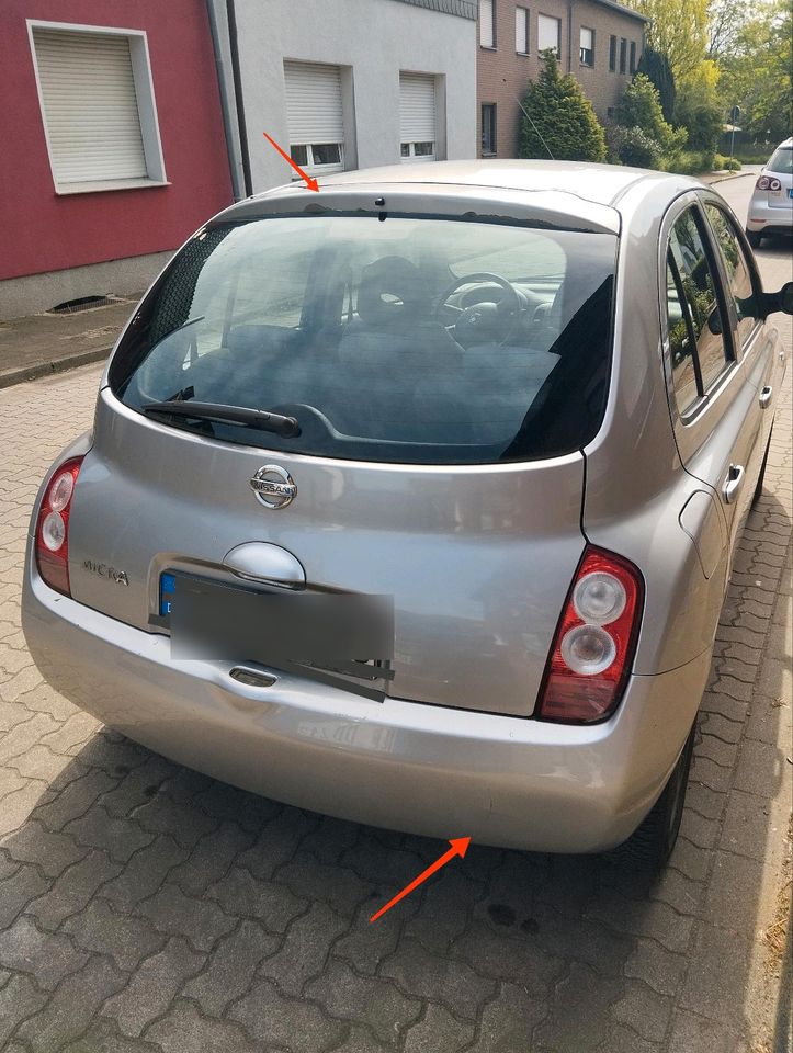 Nissan Micra K12 mit deutlichen Mängeln in Haltern am See