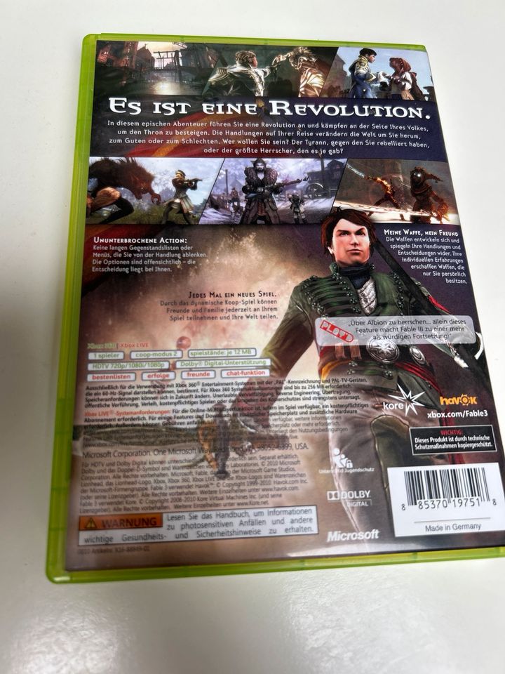 Fable 3 XBOX360 in Duisburg