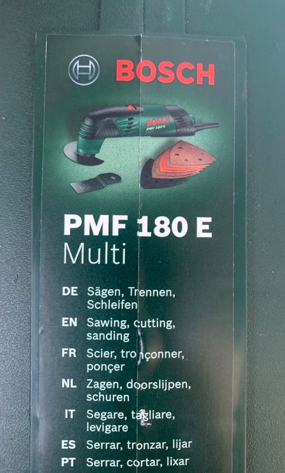 Bosch PMF 180 E Multi Sägen, Trennen, Schleifen Koffer Zubehör in Hilden