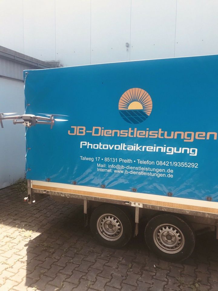 PV-Thermografie, Photovoltaik, Thermografie, Drohnenaufnahmen in Pollenfeld