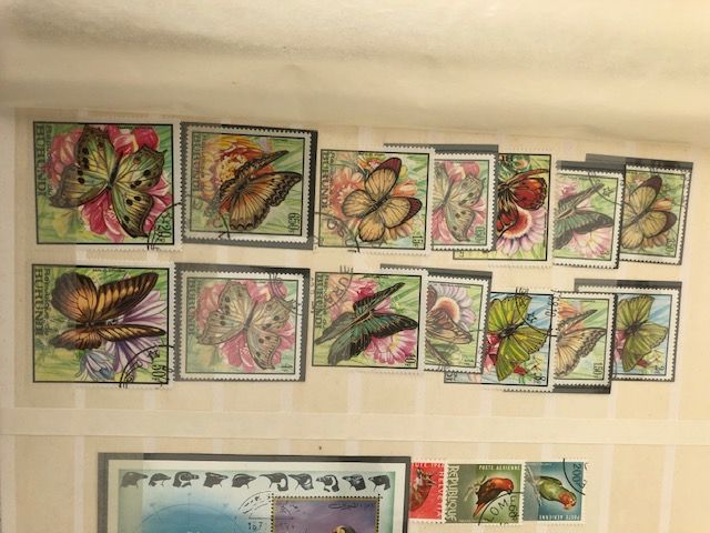 Briefmarken Schmetterlinge Burundi in Wutha-Farnroda