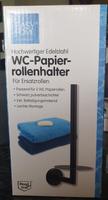 Neuer WC-Papierrollenhalter für Ersatzrollen Edelstahl schwarz Baden-Württemberg - Massenbachhausen Vorschau