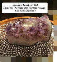 Großer  AMETHYST ❗️Sammler ❗️Edelstein-Licht  u.a. ! Niedersachsen - Bad Harzburg Vorschau