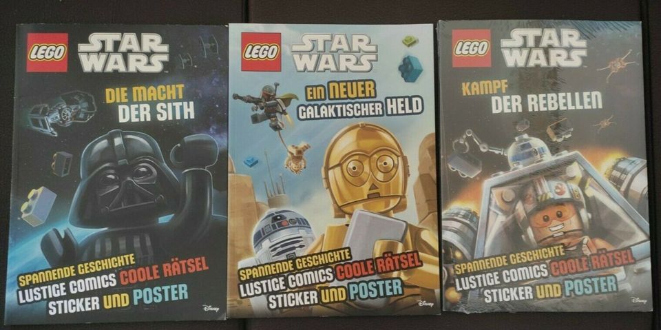 4 STAR WARS Lego Hefte ungelesen in Lauingen a.d. Donau