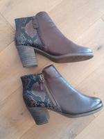 Braune Stiefeletten von Tamaris in 38 neuwertig Bremen - Woltmershausen Vorschau