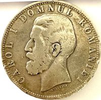Silbermünze 5 L Carol I Domnul Romaniei 1880 Romania Lei Argint Bayern - Eggenfelden Vorschau